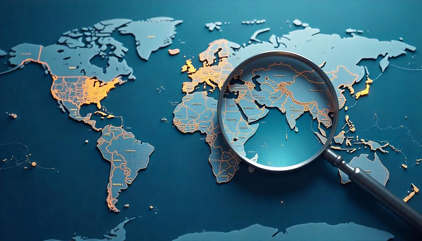 Global trade routes showing the impact of Country of Origin (COO) on supply chains.